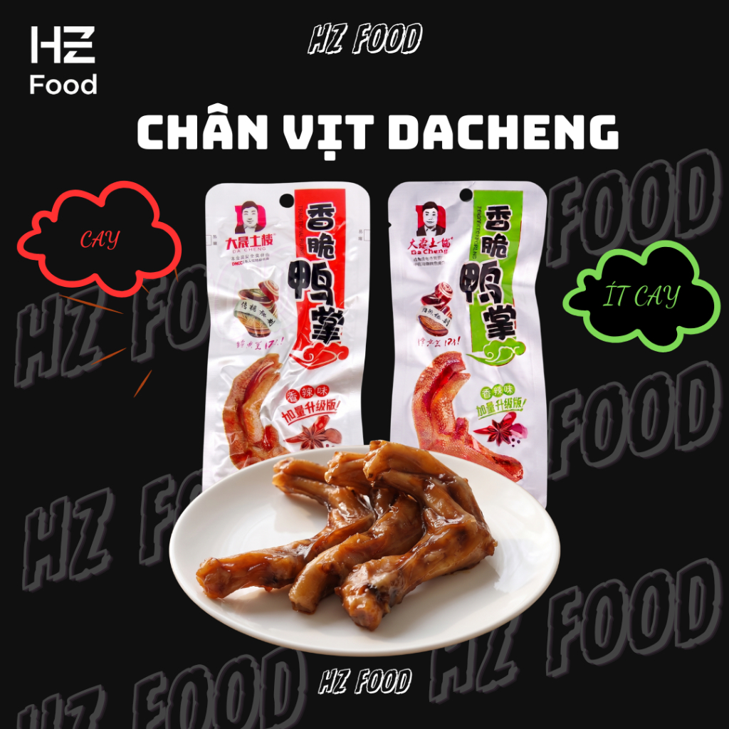 Combo Chân Vịt Dacheng Ăn Vặt Nội Địa Trung Quốc HZ FOOD​