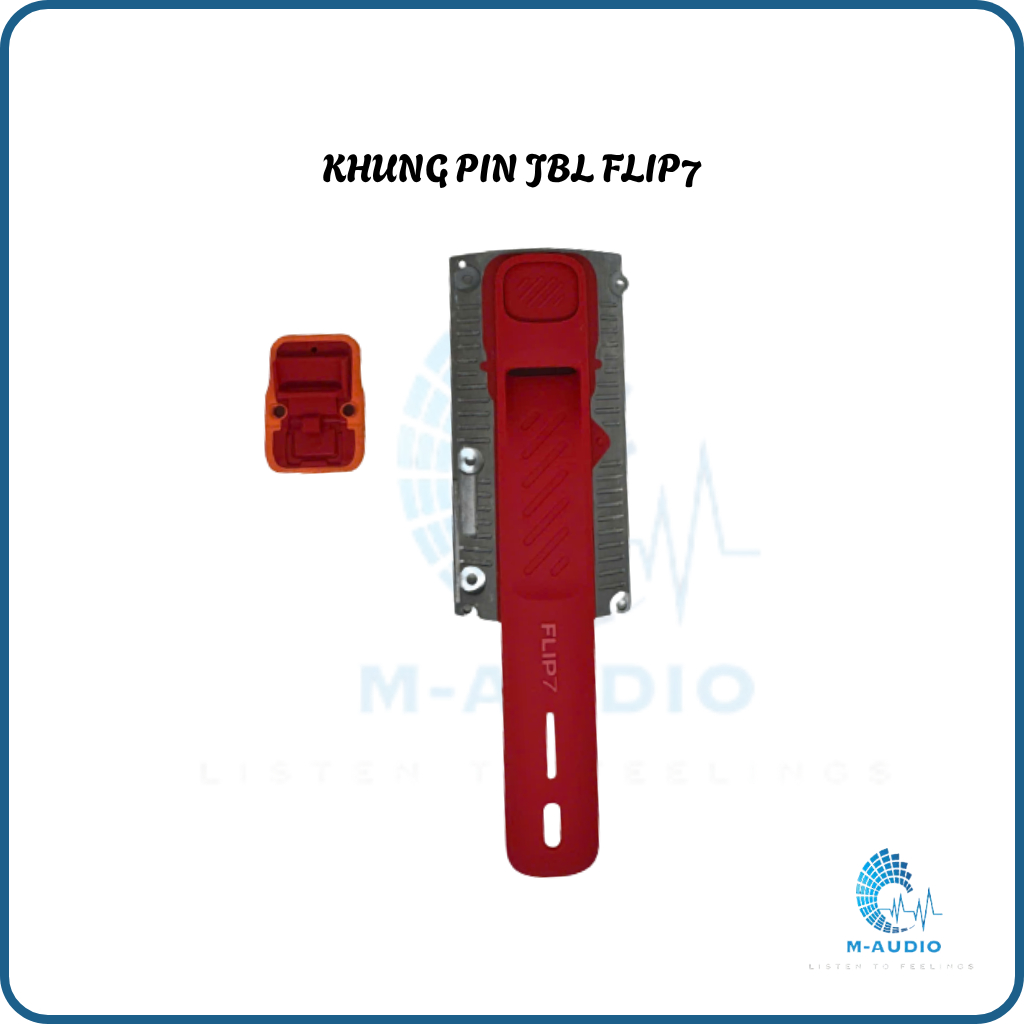 KHUNG PIN FLIP 7, PHỤ KIỆN THAY THẾ LOA FLIP7