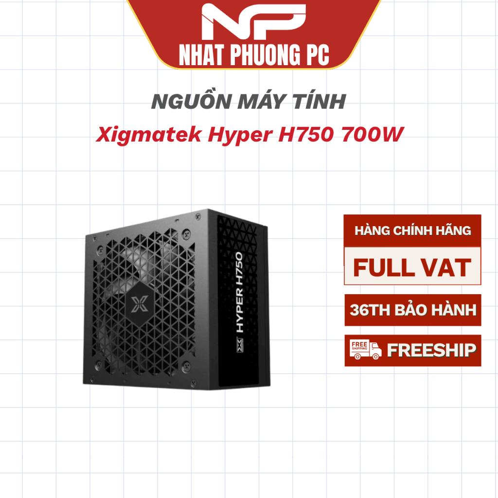 NGUỒN XIGMATEK HYPER H750 700W - 80 PLUS BRONZE