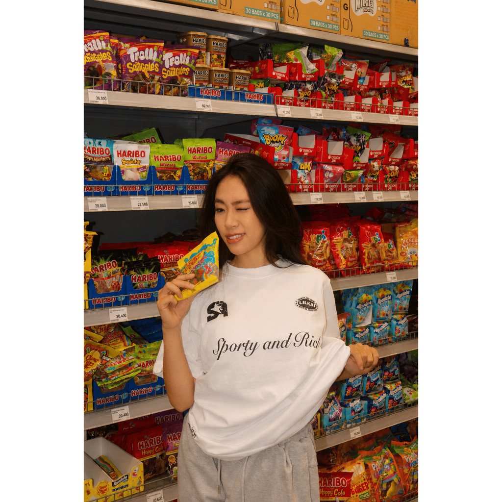 Áo Thun LILKAI SPORTY AND RICH / Form Oversize Cotton 2 Chiều Unisex