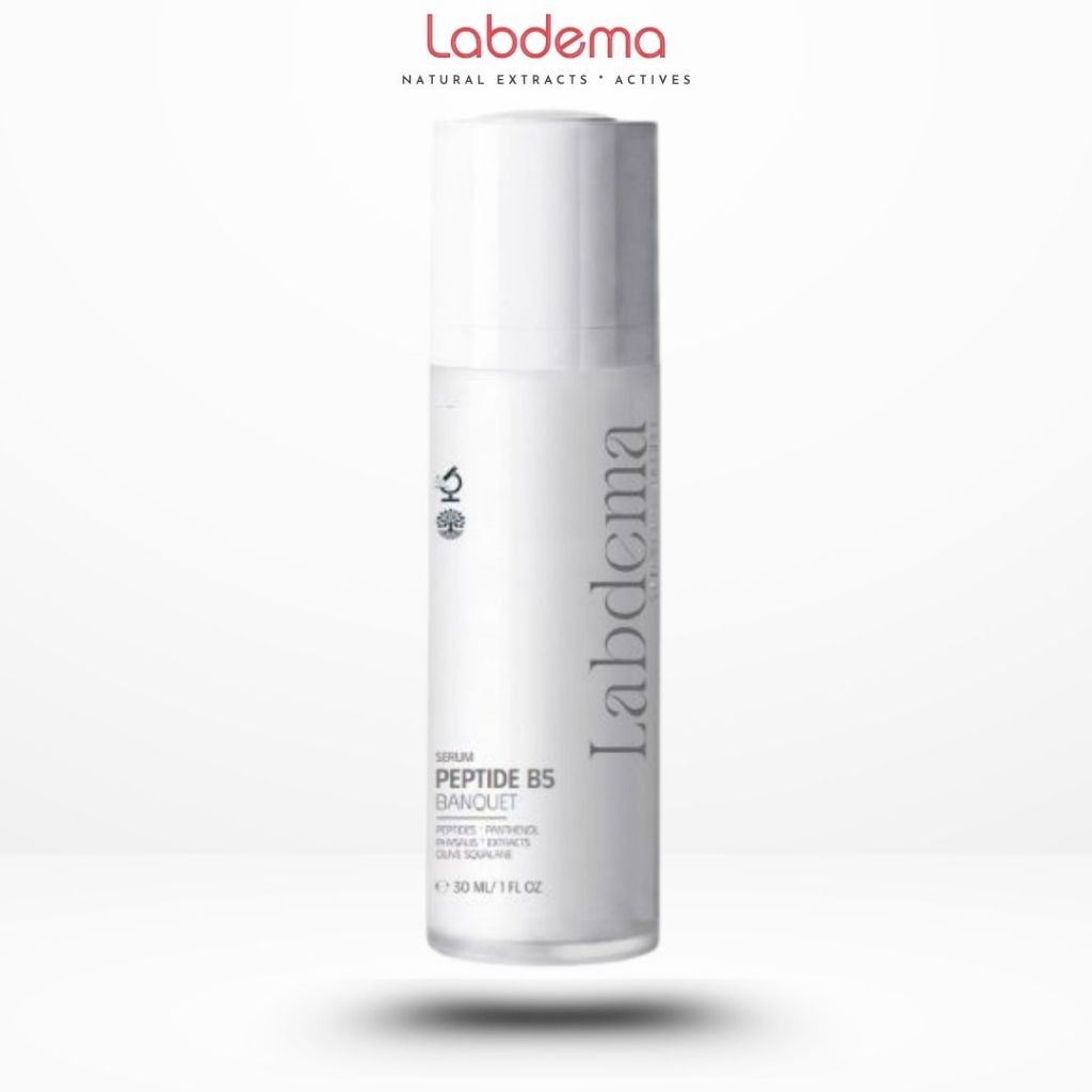 Serum Peptide B5 Banquet - Labdema (30ml) 5 loại Peptide, B5, HA, 3% chiết xuất siêu phục hồi - Derm