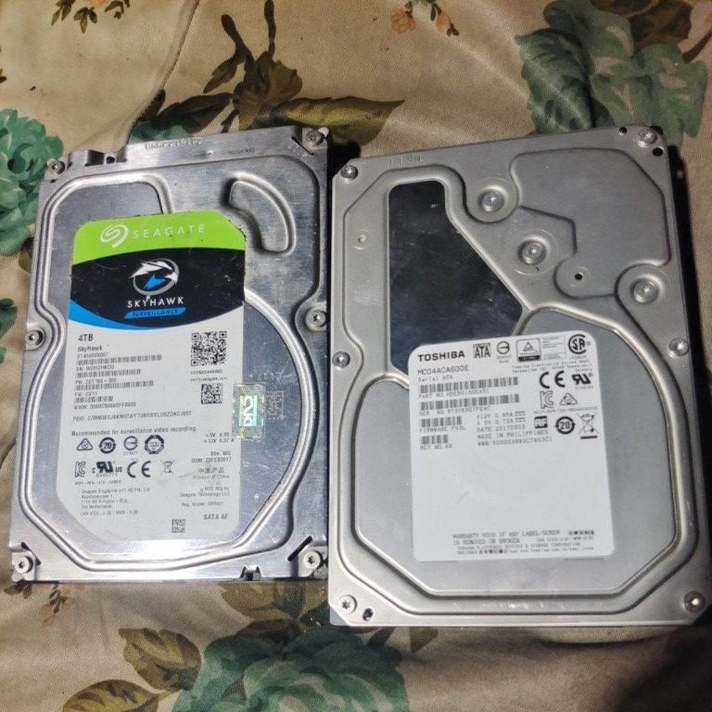 Xác ổ cứng toshiba 6TB MC04ACA600E seagate skyhawk 4tb st4000vx007 Board sống 0% phù hợp cứu ổ cứng