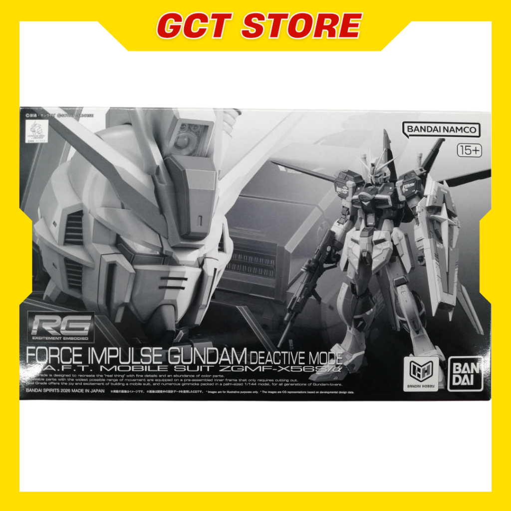 [CÓ SẴN] Mô Hình Lắp Ráp RG Force Impulse Deactive Mode