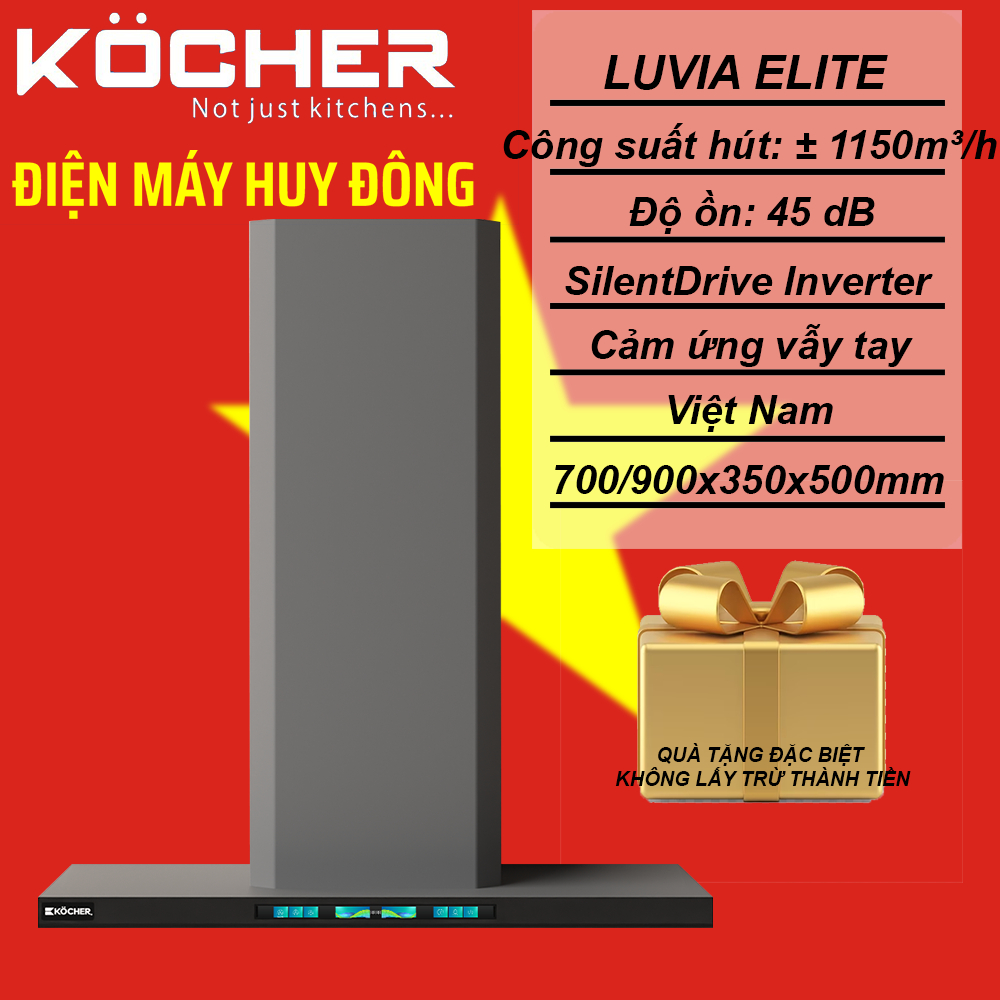 MÁY HÚT MÙI KOCHER LUVIA ELITE