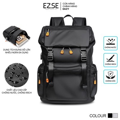 Balo thể thao chống nước nam nữ EAZY BLU15 Balo đi học đựng laptop 15.6 inch , Balo du lịch đựng đồ