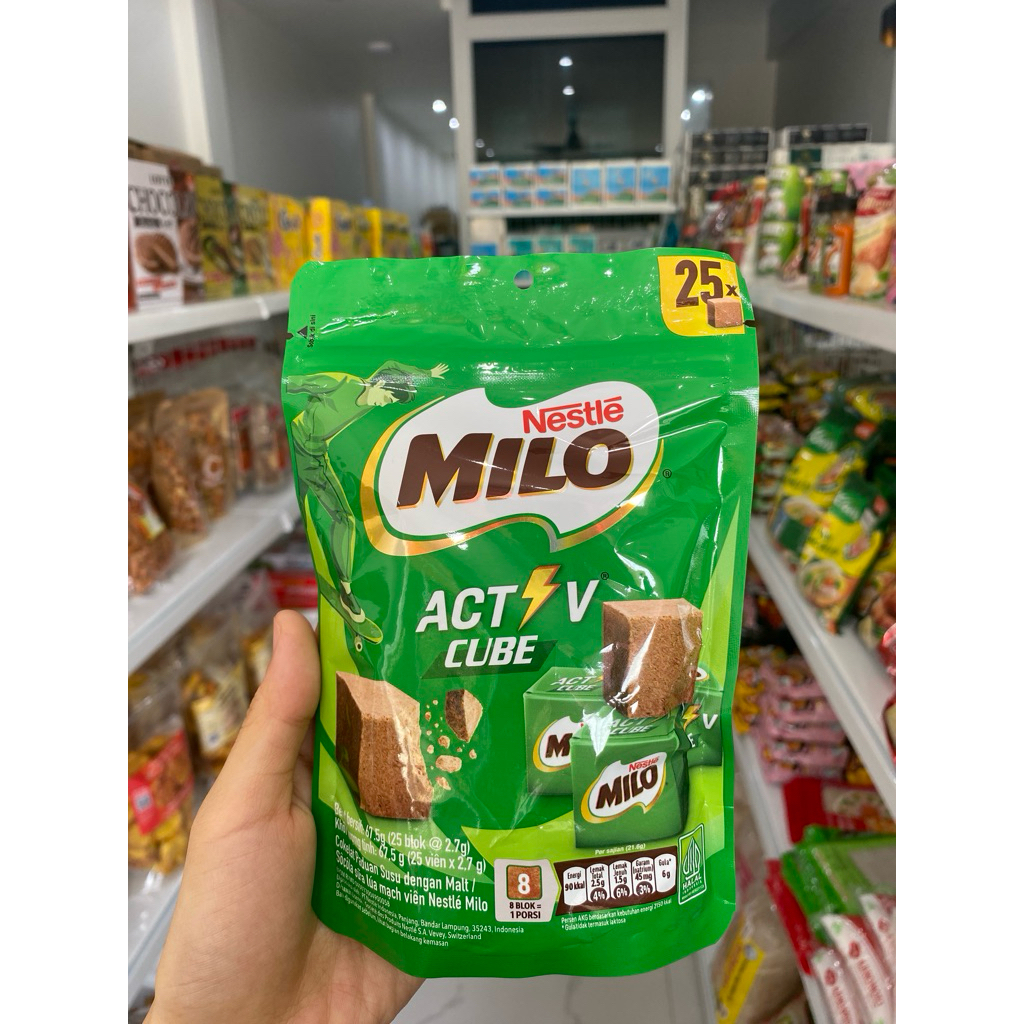 [HÀNG CÓ SẴN] Milo Cube 25 viên - Kẹo milo cube Nestle chính hãng