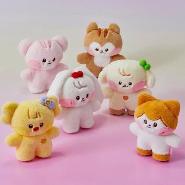 MINIVE - Thú nhồi bông nhỏ - Jang Won-young / Rei / LIZ / An Yu-jin / Kim Gaeul - Chính hãng