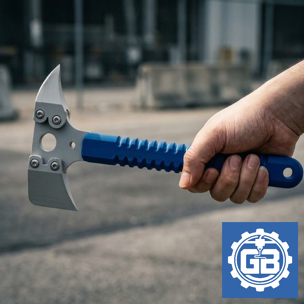 Rìu Crash Axe Escape from Tarkov & Taiga Toy đồ chơi in 3D nhựa trưng bày