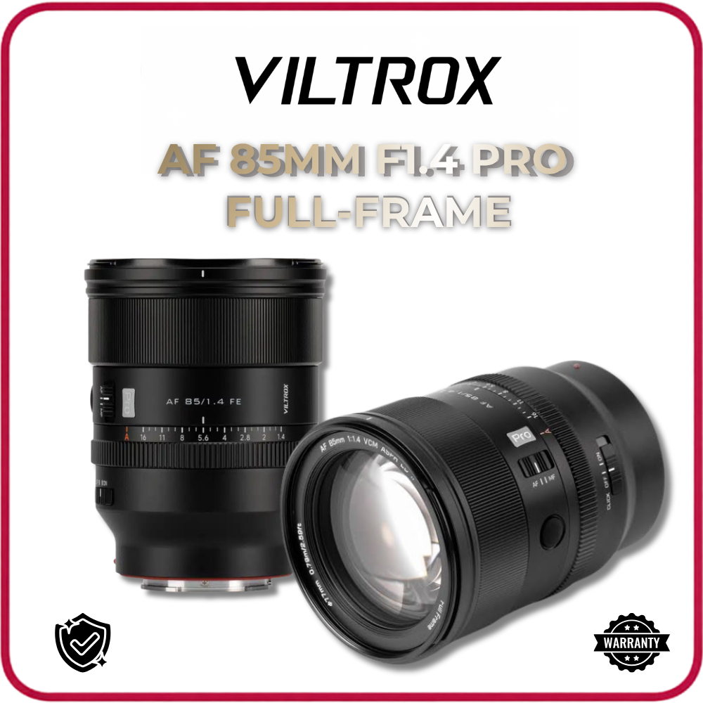 VILTROX AF 85mm F1.4 Pro Full-Frame For Sony E/ Nikon Z-Mount - Hàng Chính Hãng
