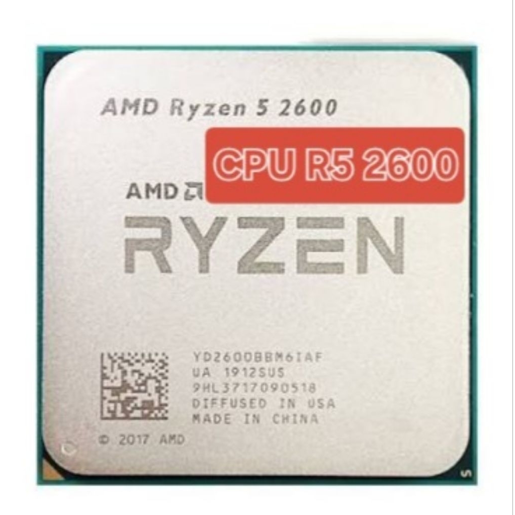 CPU RYZEN R5 2600 TRAY CŨ