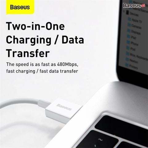 Cáp sạc lightning Baseus Superior Series Fast Charging Data Cable cho iPhone/ iPad