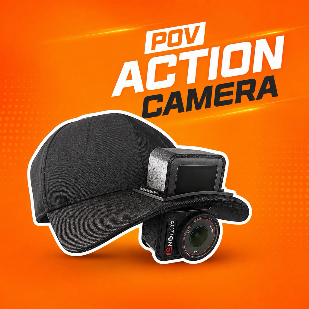 Mũ gắn actioncam , mũ quay pov , quay thể thao,chắc chắn,tiện lợi