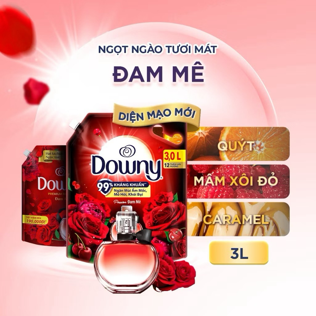 Nước xả vải Downy 1L