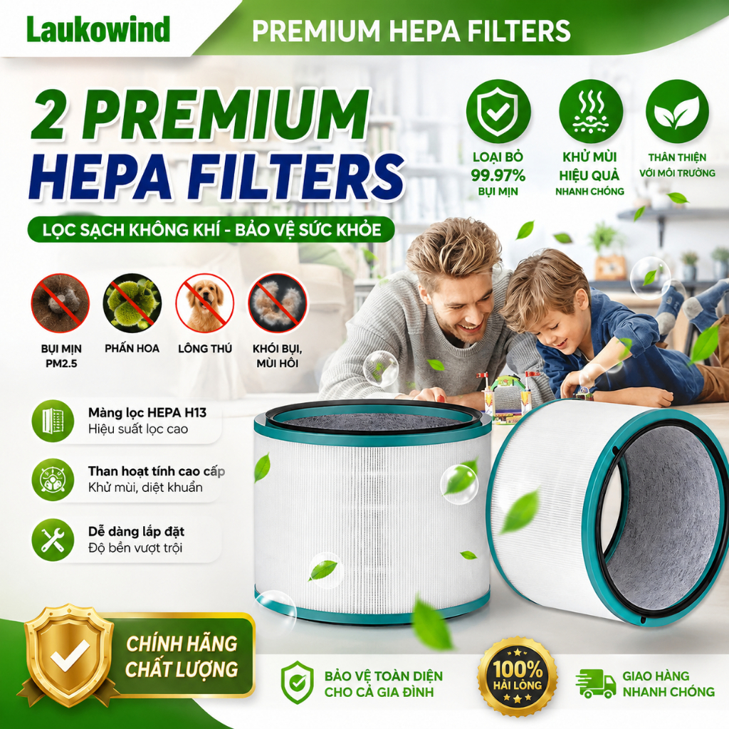 Bộ Lọc Không Khí Thay Thế Cho Dyson Filter DP01 DP02 DP03 HP00 HP01 HP02 HP03