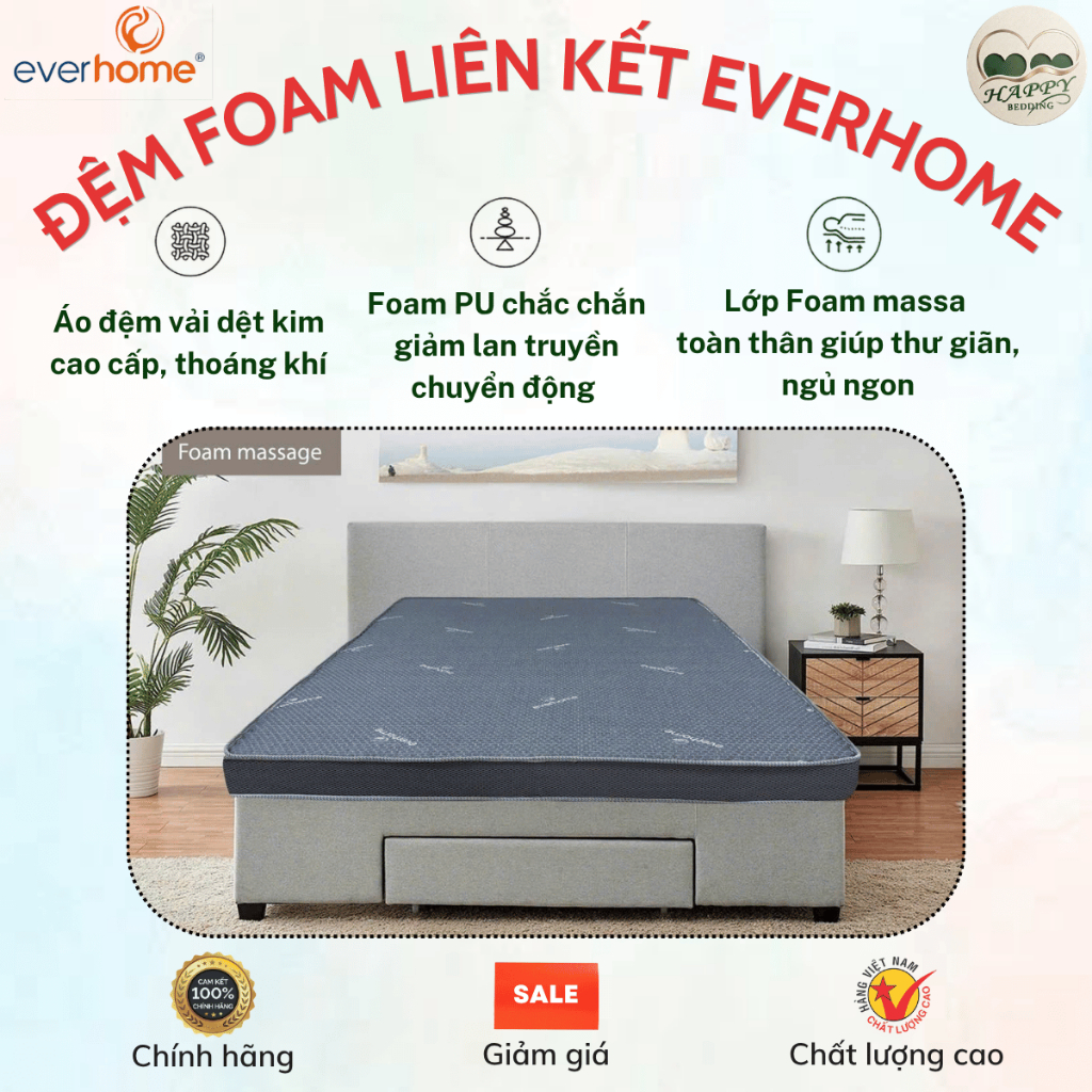 Đệm Foam Massage Everhome