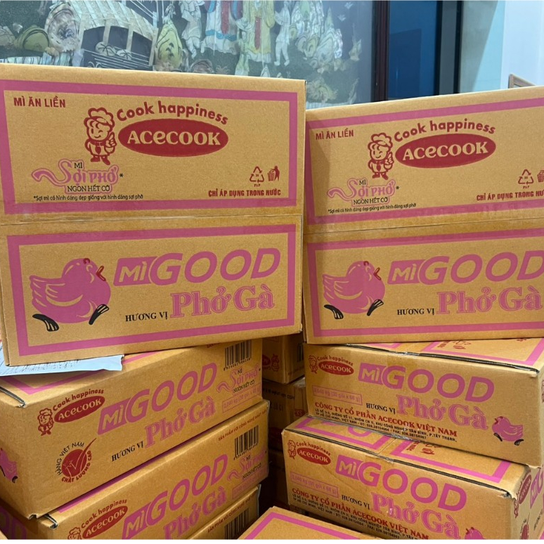 Thùng Mì Sợi Phở Good Gà Acecook(30 Gói) bebongshop
