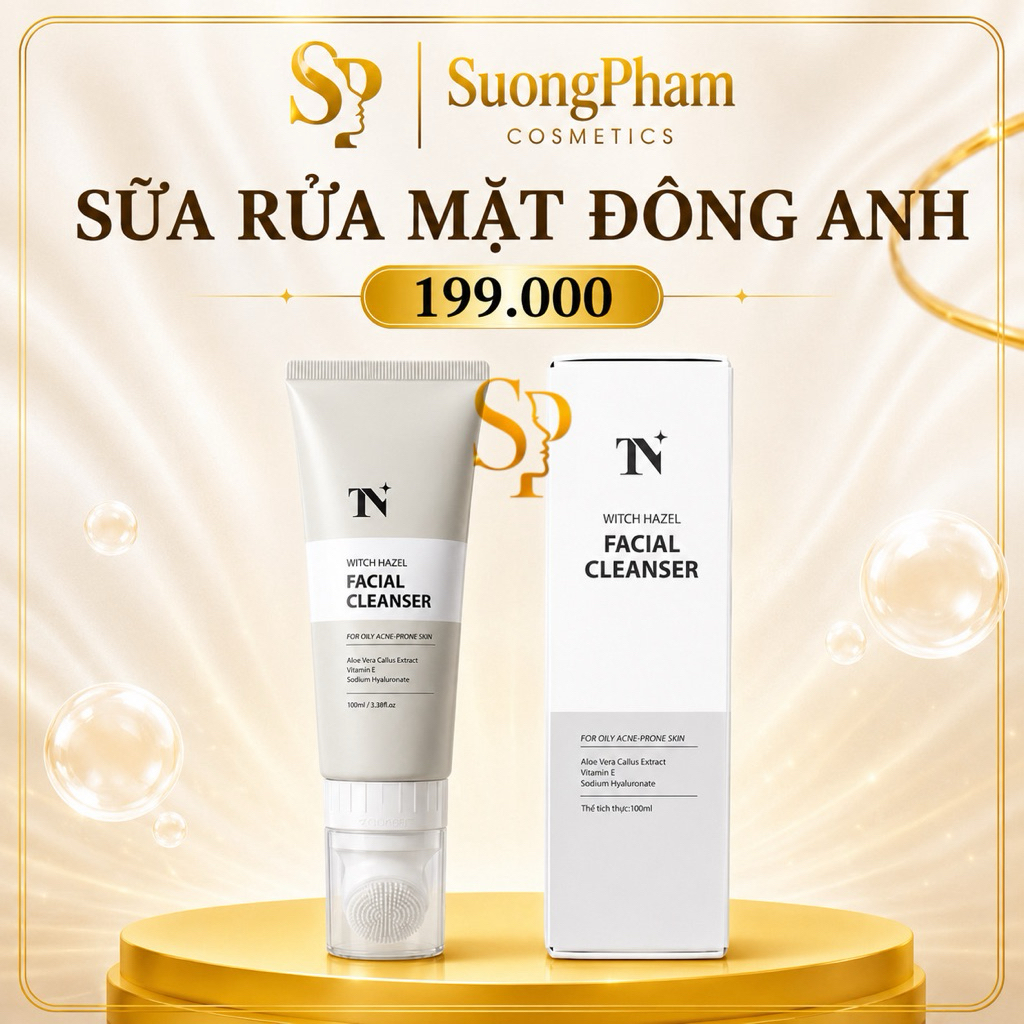 SỮA RỬA MẶT ĐÔNG ANH WITCH HAZEL FACIAL CLEANSER 100ML