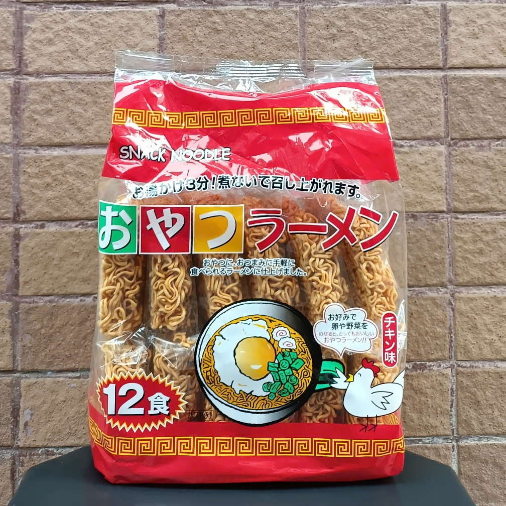 (HSD 23/10/2026) Mì Gà Tokyo Snack Noodle Ramen Gói 12 Vắt Nhật Bản