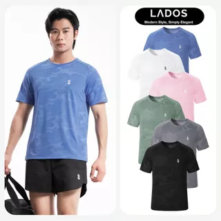 Áo Thun Thể Thao Jacquard Camon Nam LADOS - 9270 Co Giãn 4 Chiều, Thoáng Mát, Phù Hợp Cho Nhiều Bộ Môn Thể Thao