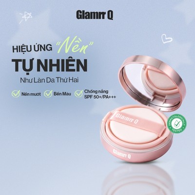 [KOL] Phấn nước GLAMRR Q Cushion DD Long Wear (1 lõi 12g)