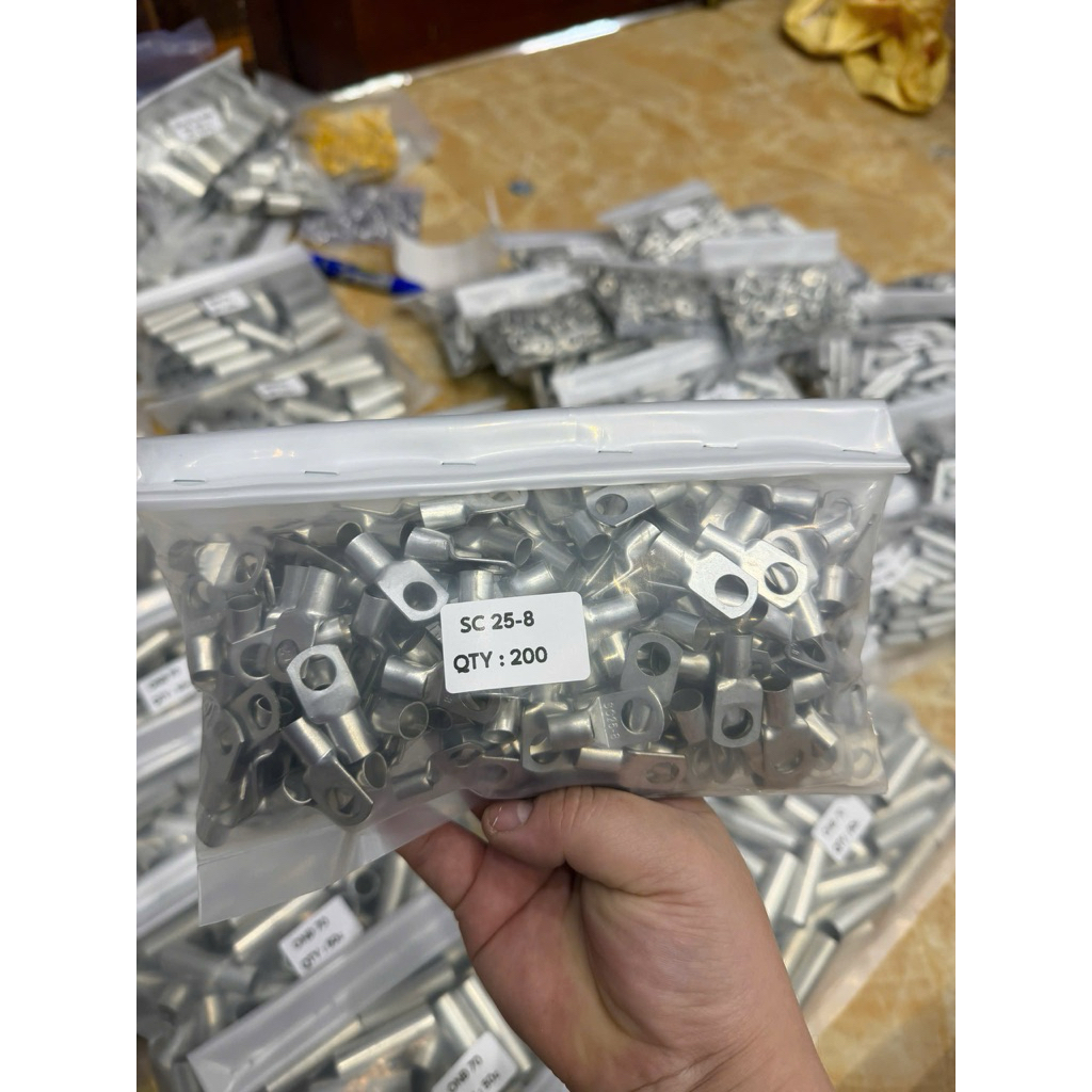 Túi 200 Cái Đầu Cos Đồng SC 25-8, SC 35-8