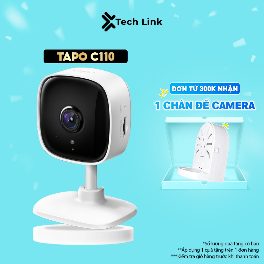 [Hỏa tốc] Camera WiFi Thông Minh TP-Link Tapo C100 / C110 An Ninh Cho Gia Đình
