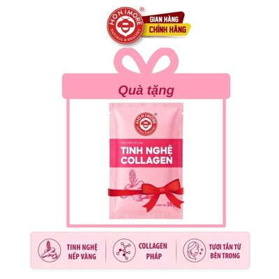 [ QUÀ TẶNG ] Tinh nghệ Collagen Honimore Natural & Healthy 1 gói | 16g | Thơm ngon