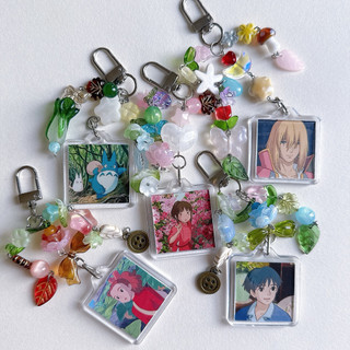 {ByNyan} Móc Khoá khung Ảnh Ghibli - Ghibli Keychain (đọc mô tả)