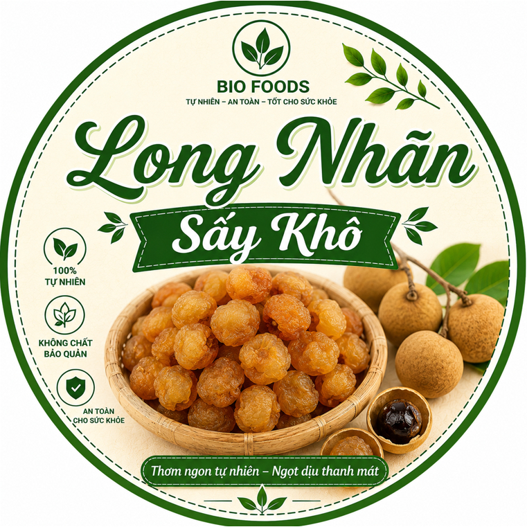 Long Nhãn Sấy Khô