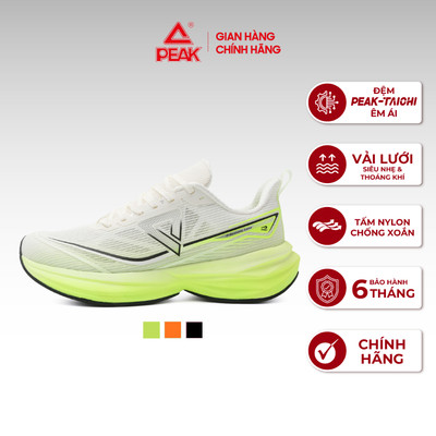 Giày Chạy Bộ Nam, Nữ PEAK  TAICHI Wind Rider 3.0 - Phù Hợp Vận Động, Tập Luyện, Thể Thao DH610107 DH610108