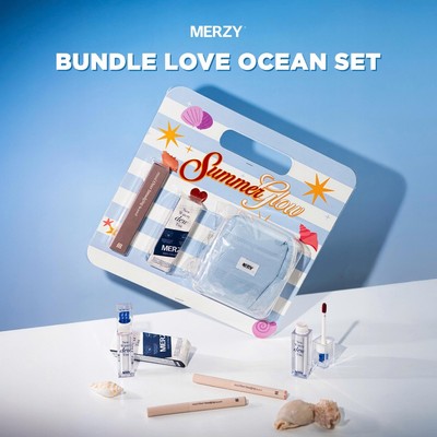 [BUNDLE LOVE OCEAN] Son Tint Bóng Merzy New Watery Dew Tint & Chì Kẻ Viền Môi Merzy Mood Over Smudging Lip Pencil