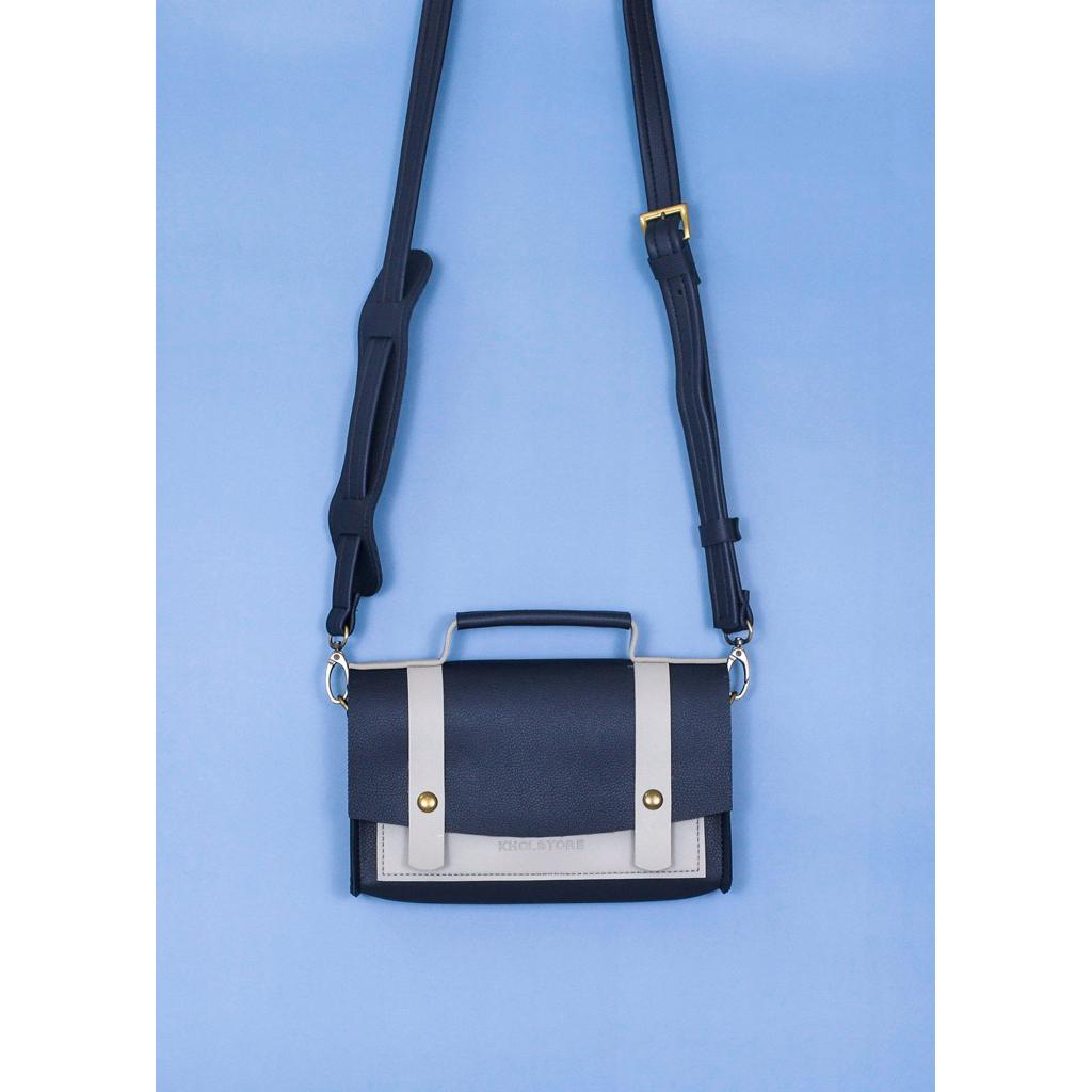 Túi đeo chéo Khôi Store Tabi phone bag màu navy xám