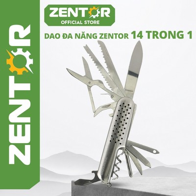 Dao đa năng ZENTOR chính hãng-Dao cắt 14 chức năng có thể gấp gọn