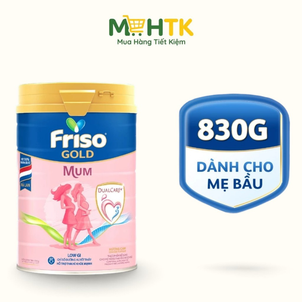 Sữa bầu Friso Mum Gold hương Cam 830g