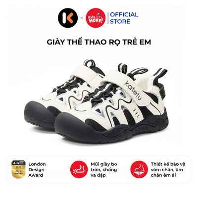 Giày thể thao cho bé trai gái Katetu, siêu nhẹ, chống bàn chân bẹt, thời trang X4BF029