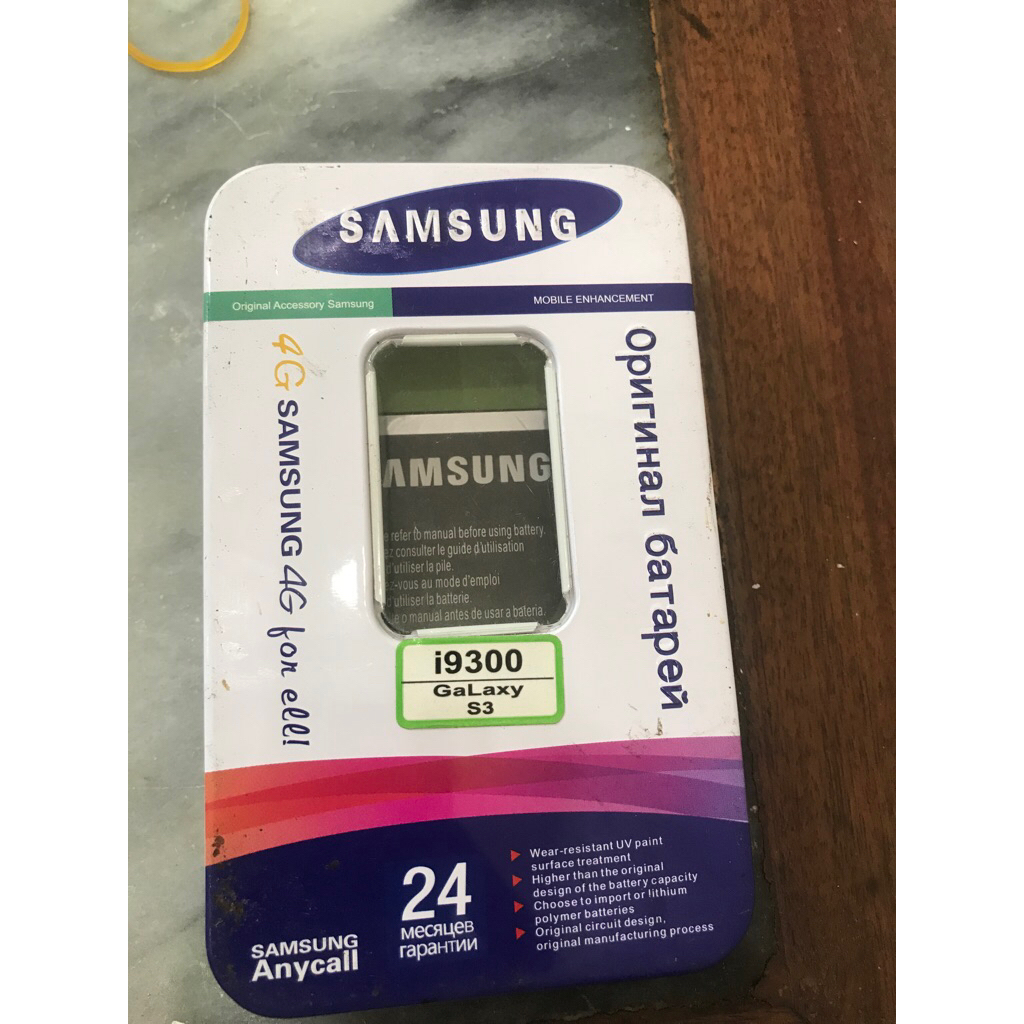 pin samsung s3/i9300 xịn hộp sắt