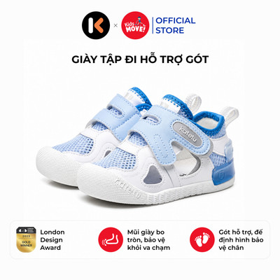 Giày tập đi thể thao cho bé hỗ trợ gót Katetu, chống bàn chân bẹt, thoáng khí, chống trơn trượt X4BEA28