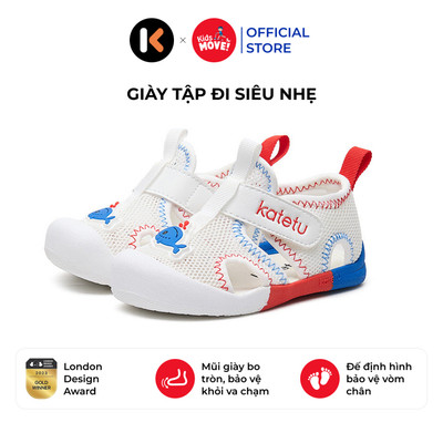 Giày tập đi, dép quai hậu cho bé Katetu, siêu nhẹ, thoáng mát, chống trượt X3BE032