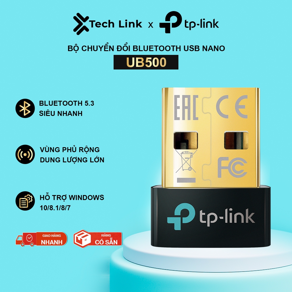 [Hỏa tốc] Bộ Chuyển Đổi Bluetooth TP-Link UB500 USB Nano Bluetooth 5.4