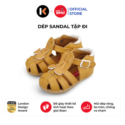 Dép quai hậu tập đi cho bé Katetu, chống bàn chân bẹt, siêu thoáng và nhẹ XZ36
