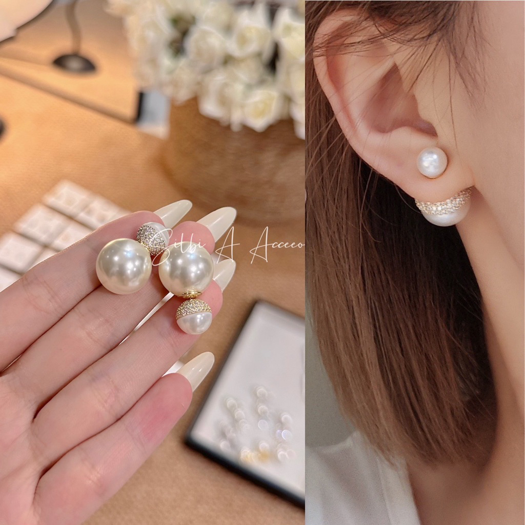 Khuyên Tai Ngọc Tr.ai Nữ, Khuyên Tai Xuất Hàn Bạc S925