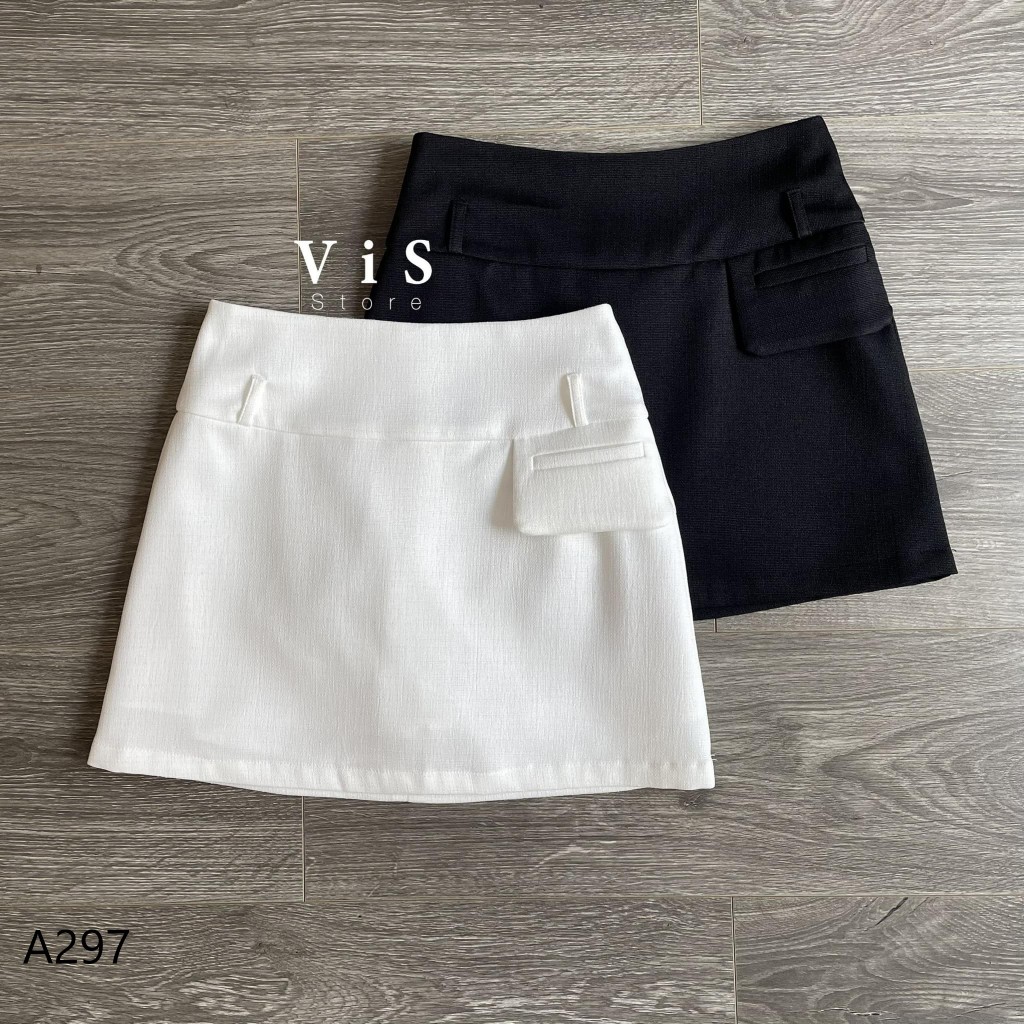 ViS Store - Chân váy tweed chữ A thanh lịch