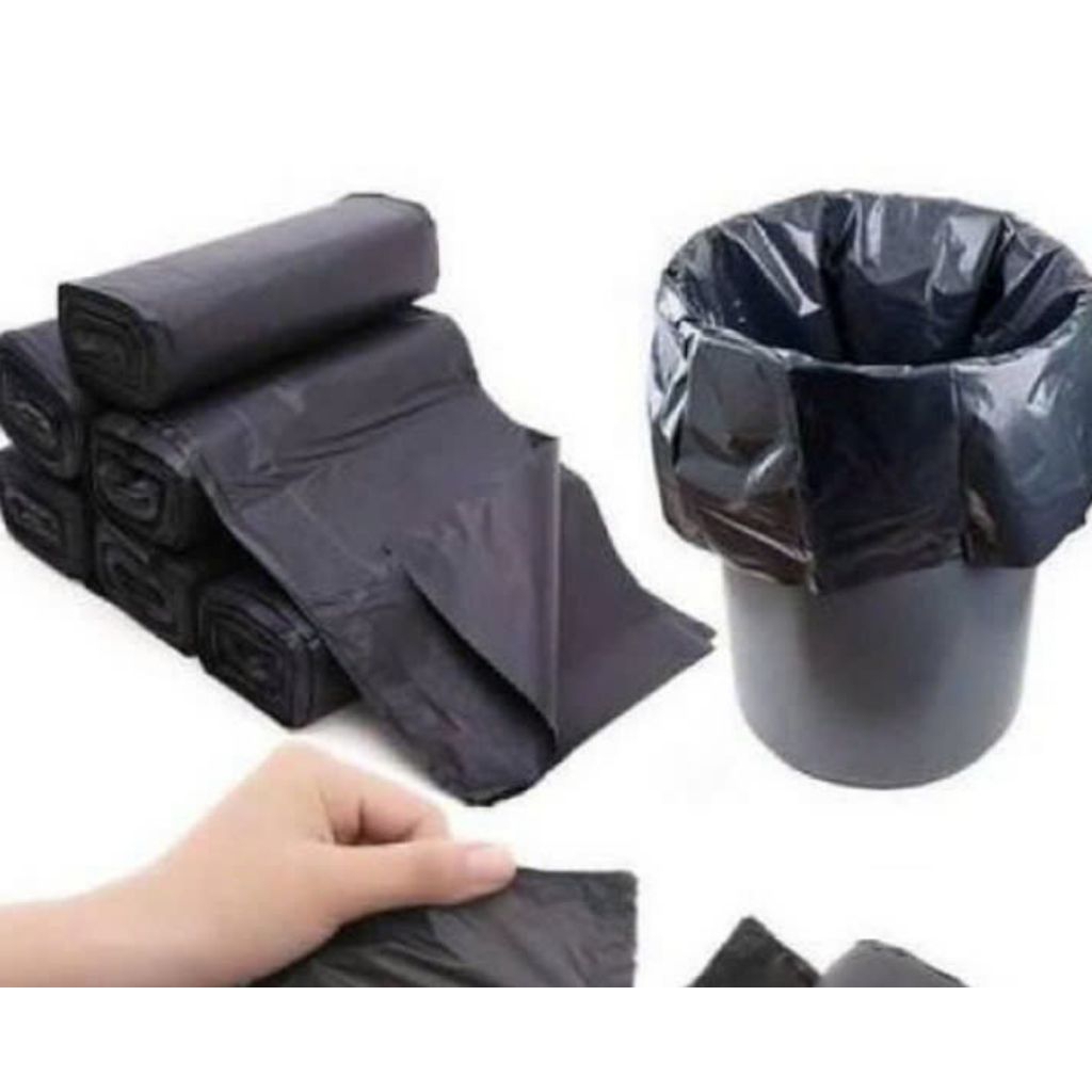 (bịch=1kg túi )rác cuộn đen , rác  cuộn đen (bịch= cuộn) Túi rác công nghiệp nhiều size