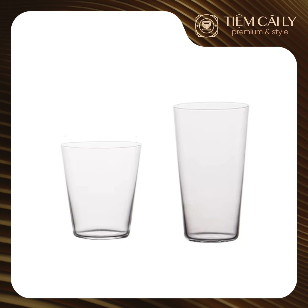 LY THỦY TINH CAO CẤP TRƠN MỎNG NHẸ MIỆNG LOE | 380ML - 420ML |  | LY NƯỚC EP | MATCHA | SINH TỐ