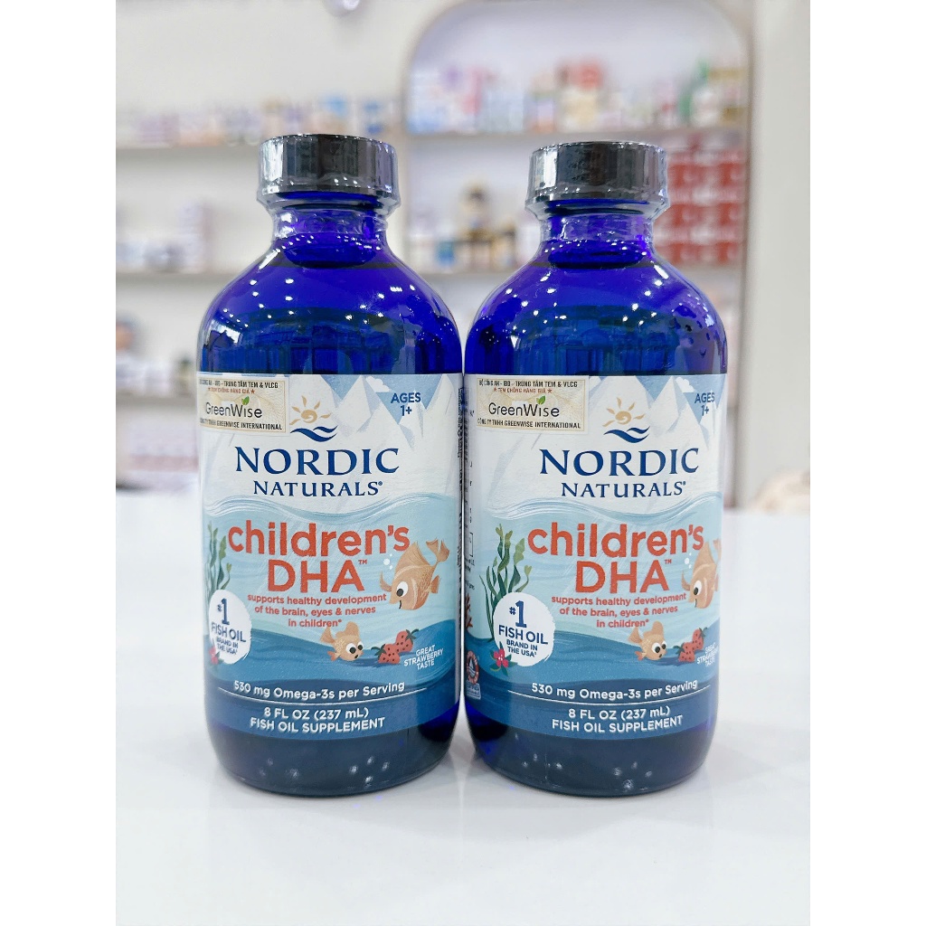Nordic Naturals Children's DHA 237ml – DHA Omega-3 Cho Bé