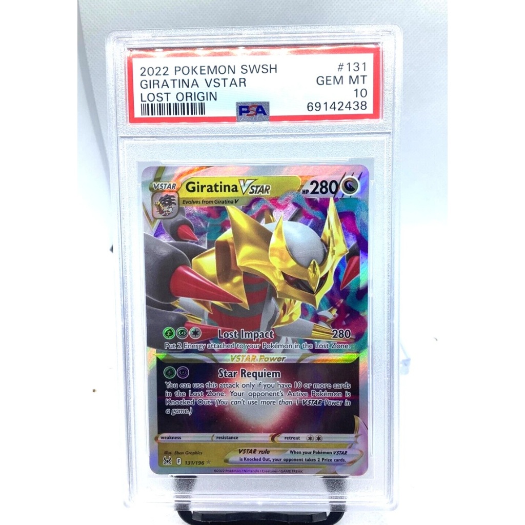 Thẻ PSA10 Giratina VSTAR 131/196 Lost Origin 2022 Pokemon d40 11b