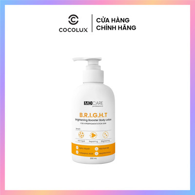 Sữa Dưỡng Thể MD Care B.R.I.G.H.T Brightening Booster Body Lotion 200ml - Giúp làn da mịn màng