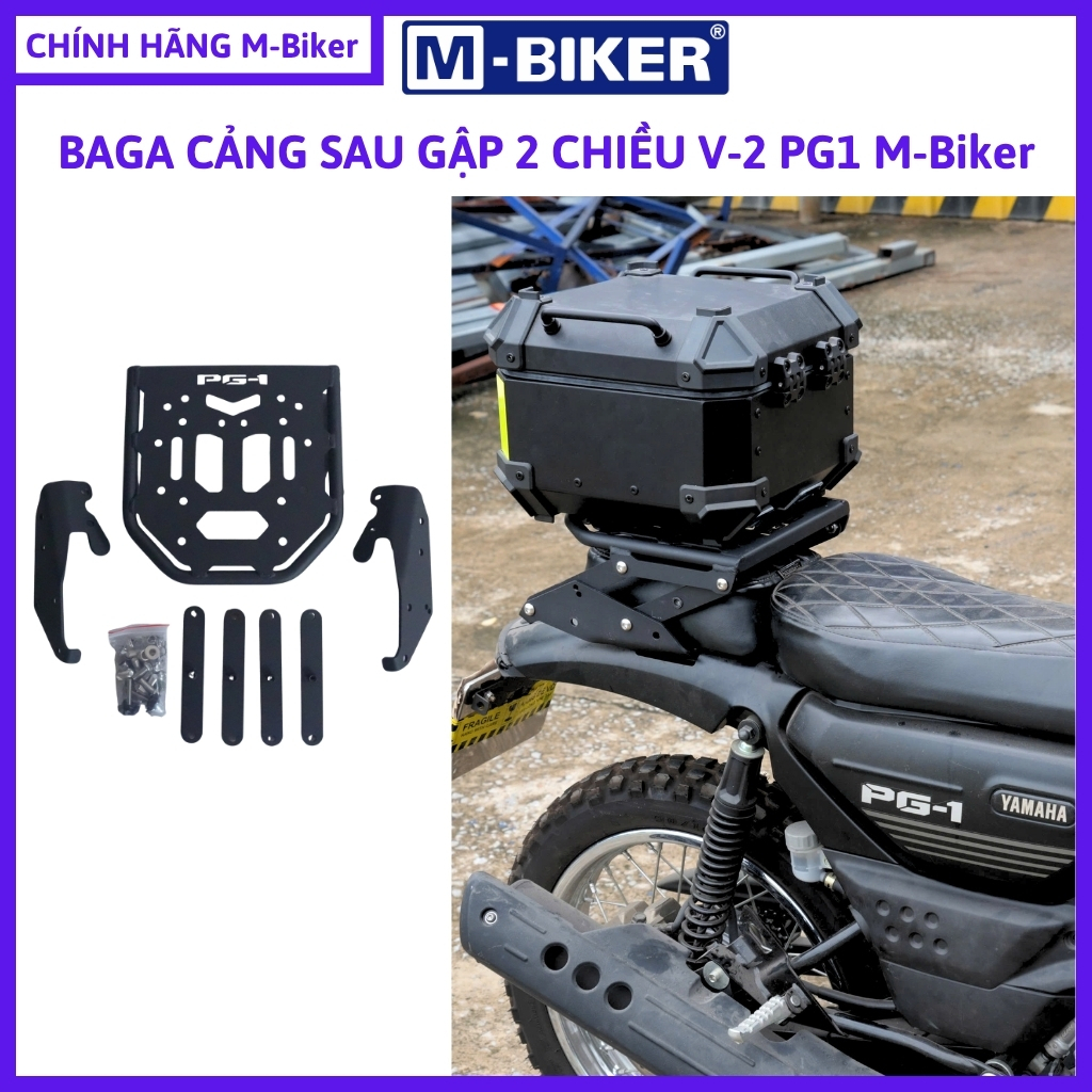 Baga gập pg1, baga pg1, baga sau pg1, cảng sau YAMAHA pg1-ABS, phụ kiện chính hãng mbiker