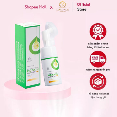 Sữa rửa mặt trắng da Ric Skin Kohinoor 100ml