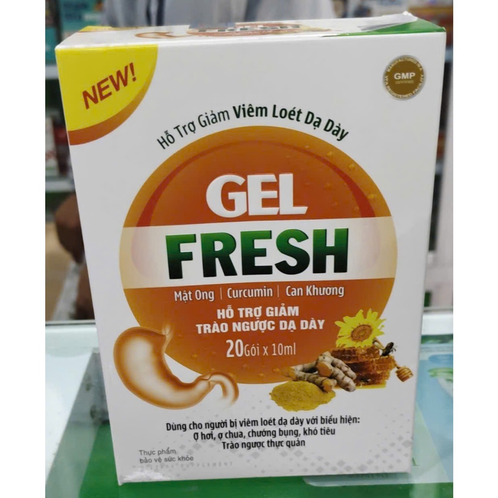 GEL DẠ DÀY TD - GEL FRESH MẪU MỚI - HỖ TRỢ GIẢM CÁC TRIỆU CHỨNG CỦA VIÊM LOÉT DẠ DÀY